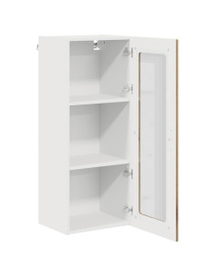 Pensile cucina con porta Rovere artigianale 40 x 31 x 100 cm