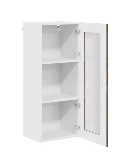 Pensile cucina con lo scaffale Rovere Marrone 40 x 31 x 100 cm