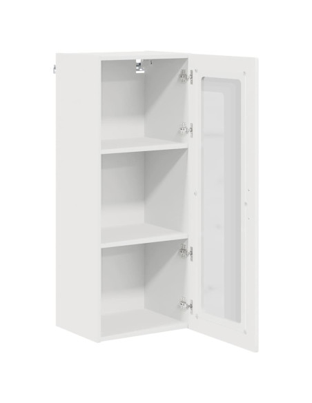 Pensile cucina Bianco Lucido 40 x 31 x 100 cm Legno multistrato