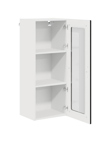 Pensile cucina Nero 40 x 31 x 100 cm Legno multistrato