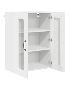 Pensile cucina Bianco Lucido 60 x 31 x 80 cm Legno multistrato