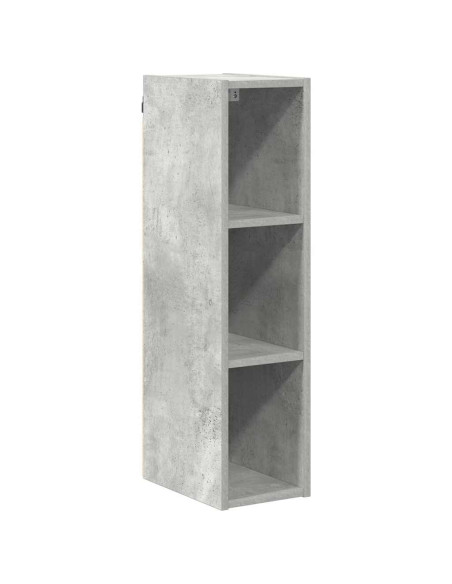 Armadio pensile Riga Grigio cemento 20 x 29,5 x 80 cm
