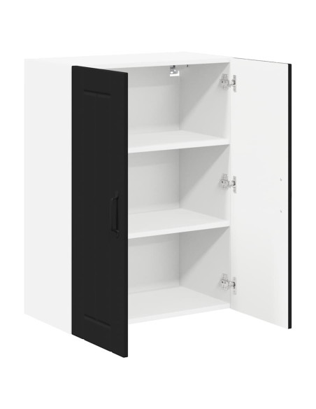 Pensile cucina Nero 60 x 31 x 80 cm Legno multistrato