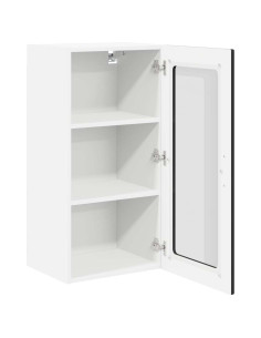 Pensile cucina 2 pcs Nero 40 x 31 x 80 cm Legno multistrato