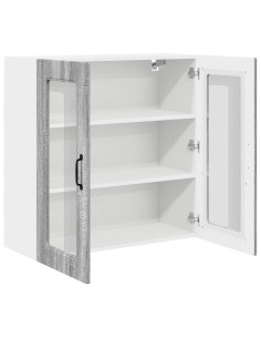 Pensile cucina Grigio Sonoma 80 x 31 x 80 cm Legno multistrato