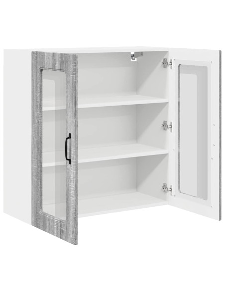 Pensile cucina Grigio Sonoma 80 x 31 x 80 cm Legno multistrato