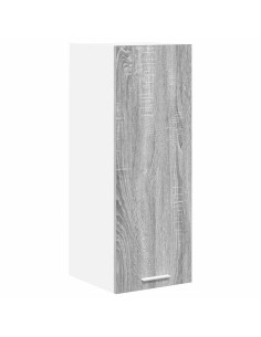 Armadio pensile con porta Riga 2 pcs Grigio Sonoma e Bianco