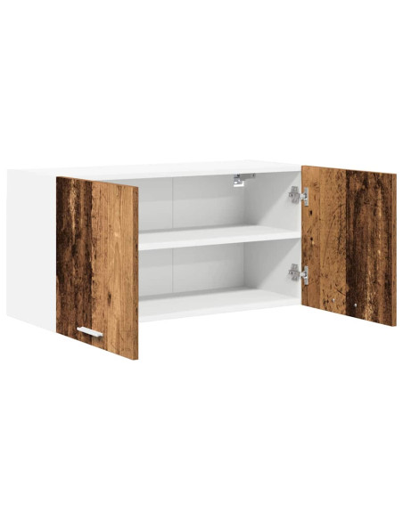 Armadio pensile con porta Riga Legno vecchio 80 x 31 x 40 cm