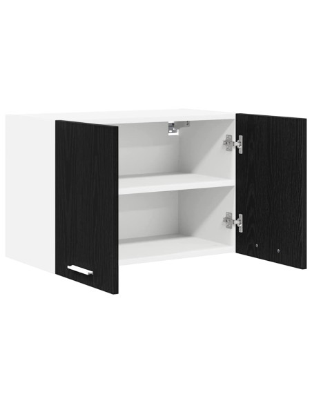 Armadio pensile Riga Rovere Affumicato e Bianco 60 x 31 x 40 cm