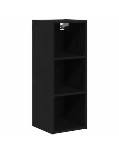 Armadio pensile Riga Rovere Nero 30 x 29,5 x 80 cm