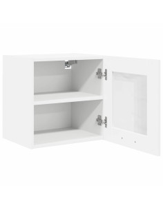 Armadio pensile con porta Riga 2 pcs Bianco 40 x 31 x 40 cm
