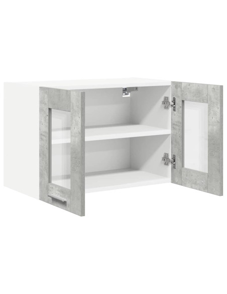 Armadio pensile con porta Riga Grigio cemento 60 x 31 x 40 cm