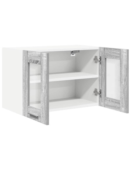 Armadio pensile Riga 2 pcs Grigio Sonoma 60 x 31 x 40 cm