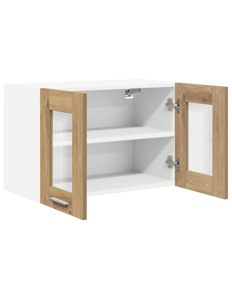 Armadio pensile Riga 2 pcs Rovere artigianale 60 x 31 x 40 cm