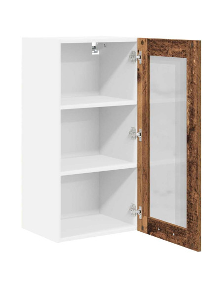 Armadio pensile con porta Riga Legno vecchio 40 x 31 x 80 cm