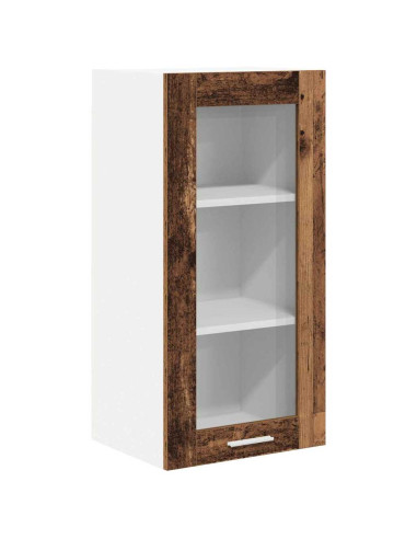 Armadio pensile Riga 2 pcs Legno vecchio 40 x 31 x 80 cm