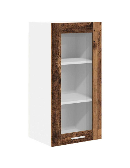 Armadio pensile Riga 2 pcs Legno vecchio 40 x 31 x 80 cm