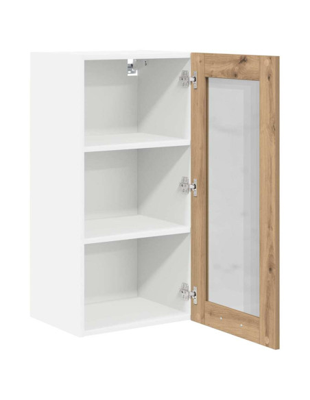 Armadio pensile Riga Rovere artigianale 40 x 31 x 80 cm