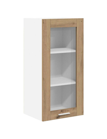 Armadio pensile Riga 2 pcs Rovere artigianale 40 x 31 x 80 cm