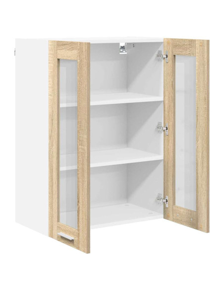 Armadio pensile con porta Riga Rovere Sonoma 60 x 31 x 80 cm