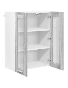 Armadio pensile con porta Riga Grigio Sonoma 60 x 31 x 80 cm