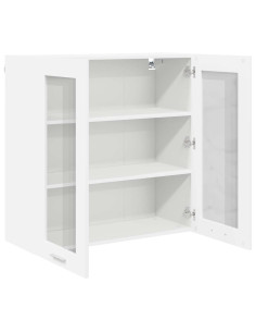 Armadio pensile Riga Bianco 80 x 31 x 80 cm Legno multistrato
