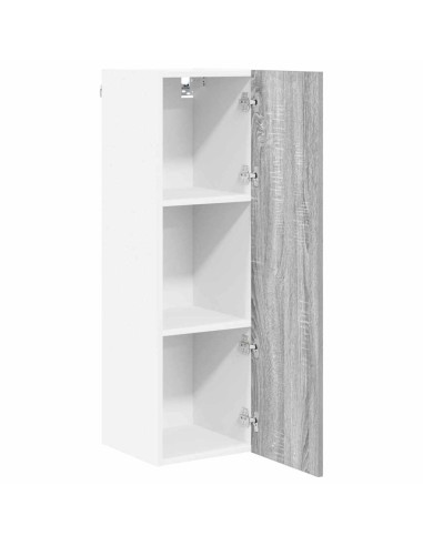 Armadio pensile con porta Riga Grigio Sonoma 30 x 31 x 100 cm