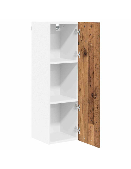 Armadio pensile con porta Riga Legno vecchio 30 x 31 x 100 cm