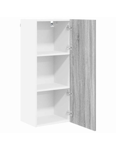 Armadio pensile con porta Riga Grigio Sonoma 40 x 31 x 100 cm