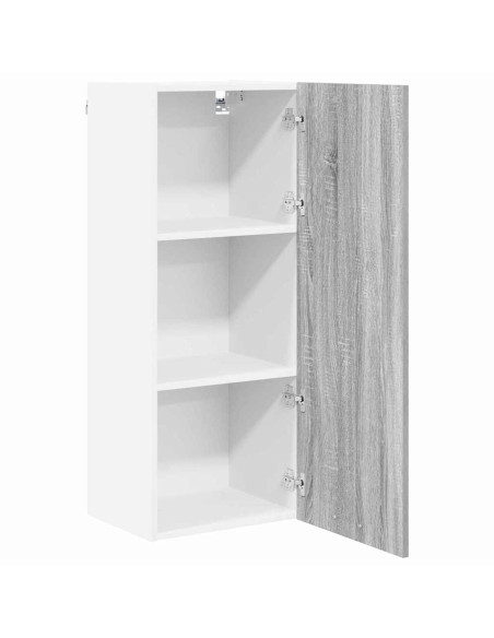 Armadio pensile con porta Riga Grigio Sonoma 40 x 31 x 100 cm