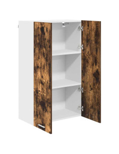 Armadio pensile con porta Riga Rovere fumé 60 x 31 x 100 cm