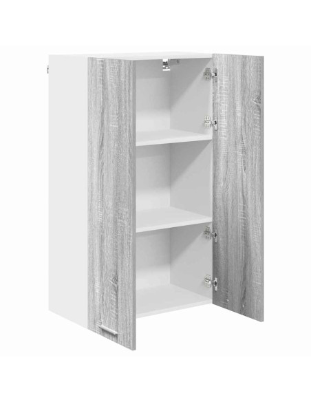 Armadio pensile con porta Riga Grigio Sonoma 60 x 31 x 100 cm