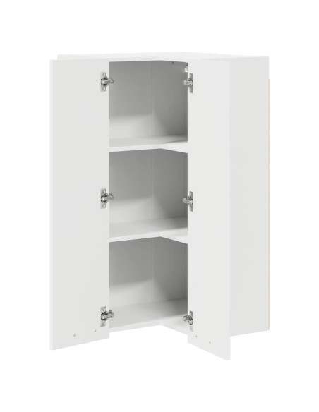 Armadio pensile Riga Bianco 57 x 57 x 100 cm Legno multistrato