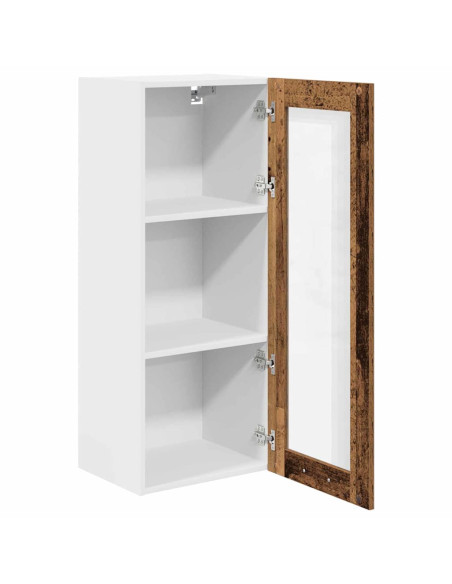 Armadio pensile con porta Riga Legno vecchio 40 x 31 x 100 cm