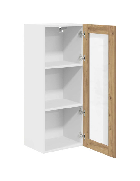 Armadio pensile Riga Rovere artigianale 40 x 31 x 100 cm