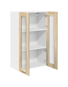 Armadio pensile con porta Riga Rovere Sonoma 60 x 31 x 100 cm