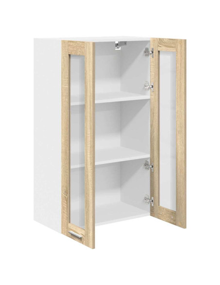 Armadio pensile con porta Riga Rovere Sonoma 60 x 31 x 100 cm