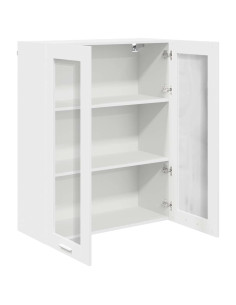Armadio pensile Riga Bianco 80 x 31 x 100 cm Legno multistrato