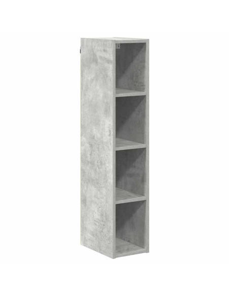 Armadio pensile Riga Grigio cemento 20 x 29,5 x 100 cm