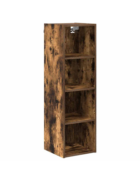 Armadio pensile Riga Rovere fumé 30 x 29,5 x 100 cm