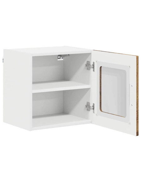 Pensile cucina con porta 2 pcs Legno vecchio 40 x 31 x 40 cm