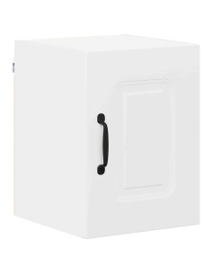 Pensile cucina 2 pcs Bianco 30 x 31 x 40 cm Legno multistrato