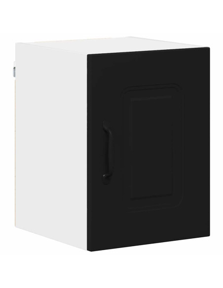 Pensile cucina 2 pcs Nero 30 x 31 x 40 cm Legno multistrato