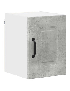 Pensile cucina con porta 2 pcs Grigio cemento 30 x 31 x 40 cm