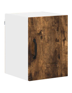 Pensile cucina con porta 2 pcs Rovere fumé 30 x 31 x 40 cm