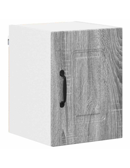 Pensile cucina con porta 2 pcs Grigio Sonoma 30 x 31 x 40 cm