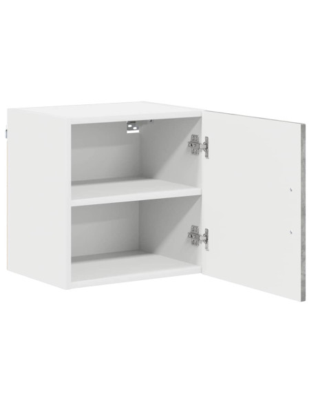 Pensile cucina Grigio cemento 40 x 31 x 40 cm Legno multistrato