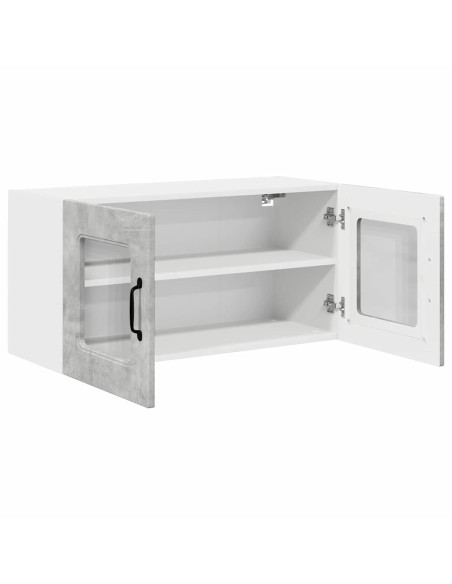 Pensile cucina Grigio cemento 80 x 31 x 40 cm Legno multistrato