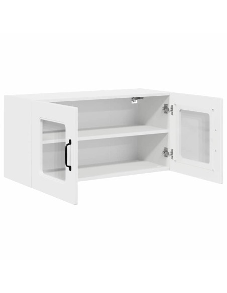 Pensile cucina Bianco Lucido 80 x 31 x 40 cm Legno multistrato