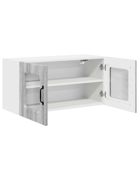 Pensile cucina Grigio Sonoma 80 x 31 x 40 cm Legno multistrato